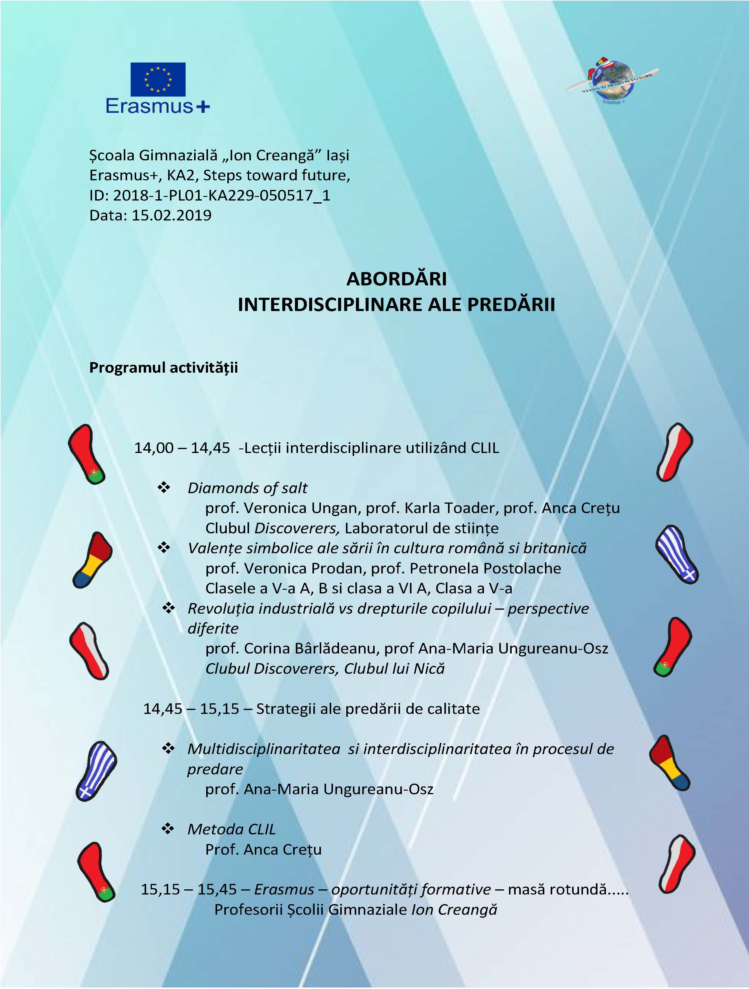 Program atelier metodic februarie 2019